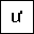 LATIN SMALL LETTER U WITH HORN